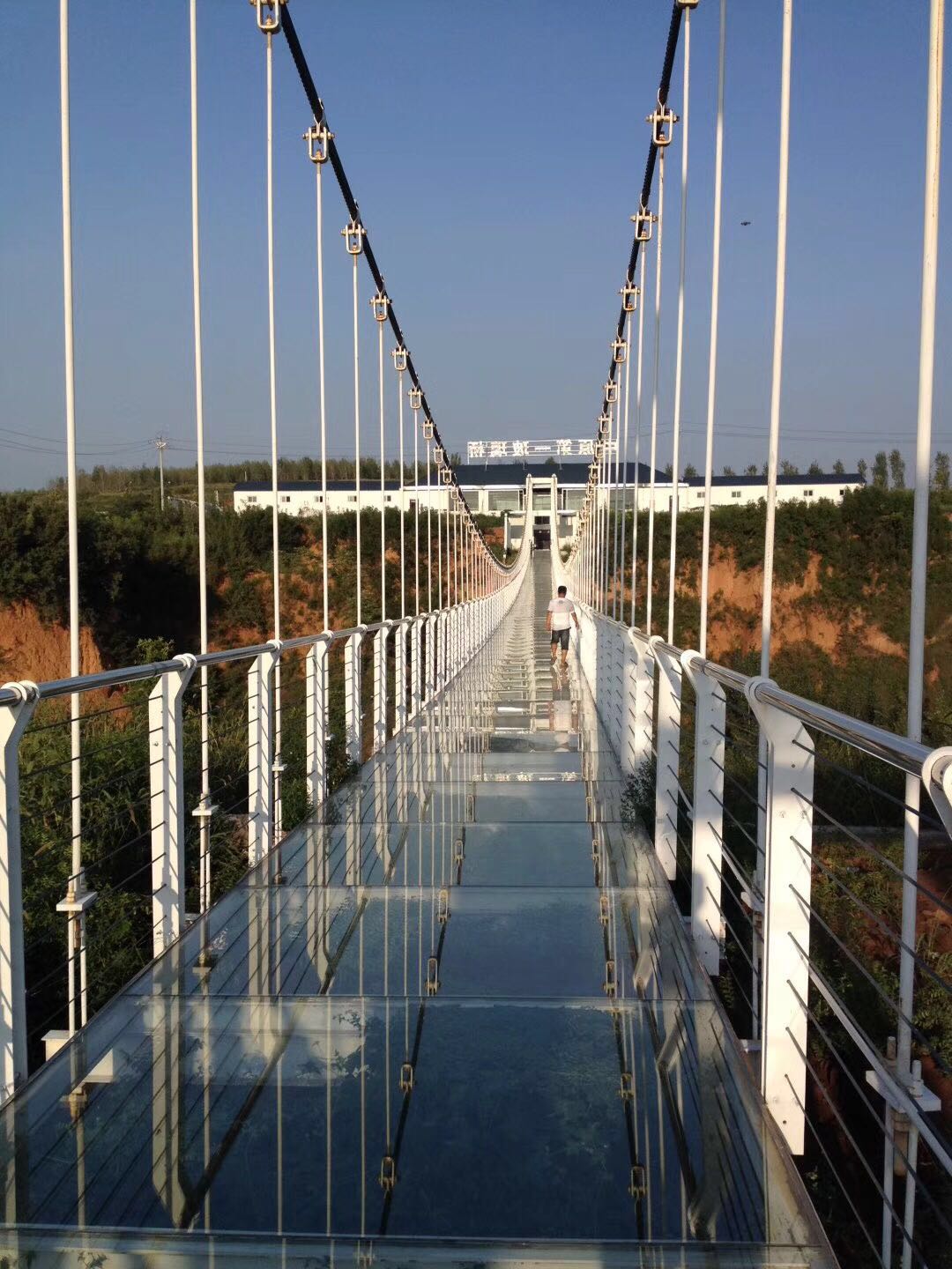 【携程攻略】北京十渡誓言玻璃栈道景点,喜欢玻璃栈道 玻璃吊桥 要是再刺激点就更好了 嘿嘿